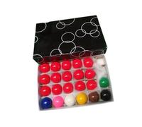 predolo Lot de 22 Mini Boules de Billard pour Enfants, idéal pour Les Jeux et Les Loisirs Sportifs en Salle de Jeux, 38mm