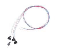 predolo Lot de 4 lampes miniatures pour éclairage extérieur, modèle de simulation pour scène de bricolage, Lumière Blanche