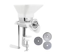 predolo Machine à Croquettes Manuelle pour Animaux de Compagnie, Granulateur, Manivelle, Ergonomique, avec Granulés de 1,5 Mm, 2,5 Mm et 3 Mm
