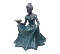 predolo Mangeoire à Oiseaux en Forme d'ange, Abreuvoir pour Baignoire, Station d'alimentation pour Jardin extérieur, Statue de pour Pendaison de