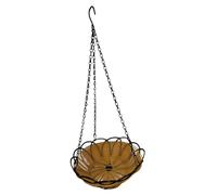 predolo Mangeoire à Oiseaux Suspendue, Panier Décoratif Tissé, Plateforme pour Arbre, Balcon, Jardin
