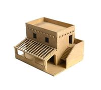 predolo Maquettes de Bâtiments En Bois à L'échelle 1/72, Puzzles de Scènes Architecturales, Décors pour Diorama sur Table de Sable, Accessoires, style c