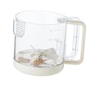 predolo Mélangeur à œufs Manuel avec Batteur, Fouet et mixeur pour Boissons, pour préparer la pâte à Frire, Laiteux