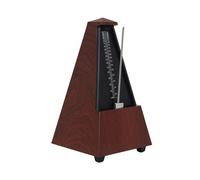 predolo Métronome Mécanique sans Pile Métronome à Beat Tempo Précis Matériel Musical pour Répétition, Acajou