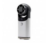 predolo Mini Ventilateur USB Super Compact Compact Ventilateur Cou Cellule D'énergie Longue Durée pour Extérieur, Argent, 131.5 50 43mm