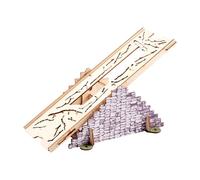 predolo Modèle réduit de crawler radiocommandé à l'échelle 1/18 ou 1/24, en bois léger et résistant, accessoire professionnel robuste pour scènes, Bascule