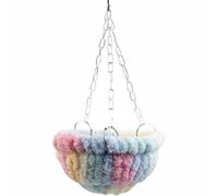 predolo Nid Suspendu Peluche pour Oiseaux, Barbe à Papa