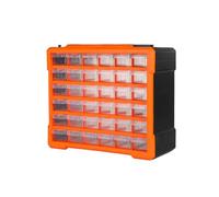 predolo Organiseur de Pièces Industriel Armoire à Compartiments Casier de Tri Boîte à Tiroirs Meuble de Rangement Tiroirs Modulables pour Vis et Composants au