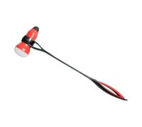 predolo Outil de massage en PVC et silicone pour la maison et le bureau, pagaie manuelle légère de 32 cm de long, multi-usages pour les bras, les épaules tout, Tête Blanche