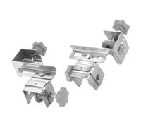 predolo Paire de pinces de fixation pour de tiroir, robustes, en acier inoxydable, faciles à utiliser et réglables.