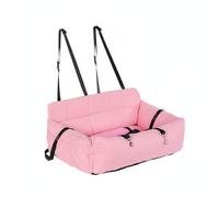 predolo Panier Auto Chien Résistant pour Griffures Accessoire Animal Portable Équipement Animalier pour Déplacement, Rose Pâle