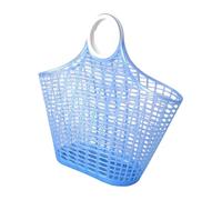 predolo Panier de Courses, Organisateur de Douche, Panier de Rangement léger pour Fruits et légumes, Sac fourre-Tout pour librairie, Salle de Bain, buanderie, Violet