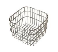 predolo Paniers de Rangement en Fil Métallique, Rangement pour Bijoux, Boîtes de Rangement en Fil Métallique, Organiseur pour Chambre, Bureau, Salon, Garde-ma, 13x13x10cm