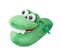 predolo Pantoufles crocodile confortables et originales, design à gueule ouverte, pour la chambre, le salon et la maison