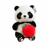 predolo Peluche Panda Cadeau d'anniversaire Mignon pour Enfants, Salle de Jeux, Paix+Joie