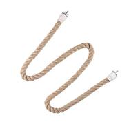 predolo Perchoir en Corde pour Perroquet, Accessoires de Cage, Jouet élastique pour Perroquets et Calopsittes, Couleurs Primaires, m