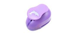 predolo Perforatrice de Scrapbooking Dessins Détaillés Perforatrice Fantaisie Découpes Nettes et Précises Emporte-Pièce Papier pour Enfants, Bricolage, 2,4CM, Dauphin