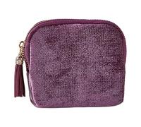predolo Petit étui à Bijoux de, Pochette à Bijoux pour Boucles d'oreilles, Sac de Rangement Portable pour Essentiels de, fiançailles, Femme, Violet