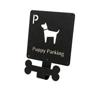 predolo Piquet d'attache pour Chien en métal, Construction en Acier, Installation Rapide, Polyvalent pour Le Camping, Connexion Rapide, Portable, Noir