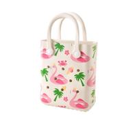 predolo Plage pour Femme, à Main Portable à Motif Dessin animé pour l'été, idéal pour la Piscine, Cygne