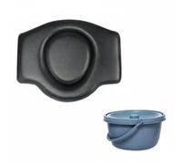 predolo Planche de Siège pour Déambulateur Soutien et Stabilité Roues de Déambulateur Compatibilité Universelle Assise En Plastique pour Chaise Perforée, Abattant WC Doux