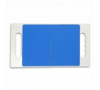 predolo Planche d'Entraînement Arts Martiaux de Casses de Taekwondo de Karaté Réutilisable avec Assemblage Rapide Après Casse, Bleu, Avec Poignée Bleue