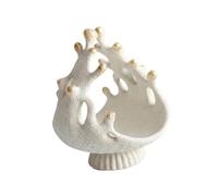 predolo Plateau à Bijoux, Organiseur de bibelots, Assiette Fantaisie légère, décoration intérieure pour bagues, cosmétiques, Commode, entrée, 21.5 X 27 Cm