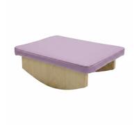 predolo Plateforme D'équilibre Rembourrée Antidérapant Plateforme Oscillante En Bois Kinésithérapie Équipement Sport, Array, Violet