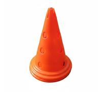 predolo Plot D'entraînement de Football Cône de Marquage Perforé Matériau Écologique Cône D'entraînement 30 Cm pour Enfants, Array, Rouge, 30CM