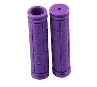 predolo Poignée de Guidon de Vélo de Qualité Supérieure avec Protection Anti-chevauchement, Violet, 12cm