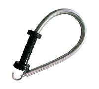 predolo Poignée de Porte Clôture Électrique Ressort Tension Fer Galvanisé Accessoire Métal Haute Solidité Adapté Champ Barrière Ferme, Style A