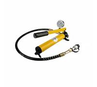 predolo Pompe Hydraulique Manuelle Portable Équipement Industriel Acier Robuste, CP-180 Pompe Manuelle Avec Manomètre