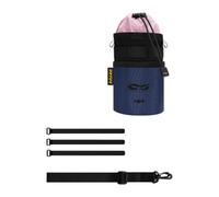 predolo Porte-gobelet de vélo, Sacoche de Guidon de vélo, capacité, Rangement Avant, Porte-gobelet, Rose Bleu