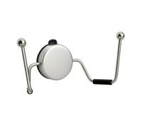 predolo Porte-Pèse-Personne Mural sans Perçage Facile à Installer Support Balance Corporelle Support Balance Adhésif Face, Argent