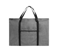 predolo Portfolio d'art Sac fourre-Tout Drawbag Handsbag Handweight Document File Organizer Organize Bulletin Board for Poster Organization, Gris 8k A3