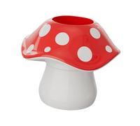 predolo Pot à crayons champignon, organiseur de bureau, cadeau, support de rangement pour espace de travail, coloriage, écriture, cuisine, dessin