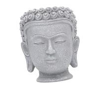 predolo Pot de Fleurs en Forme de tête de Bouddha, Pot de Fleurs avec Trou de Drainage, idéal comme Centre de Table ou décoration de Bureau, Style A