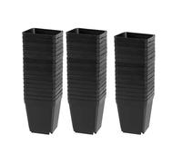 predolo Pots de pépinière carrés pour semis, Ensemble de Pots pour Jeunes Plants, pour Fleurs, Style D