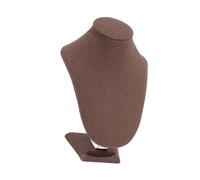 predolo Présentoir à Bijoux Tendance pour Femmes, Buste, présentoir à Bijoux, à Colliers, pour Exposition personnelle, Salon Professionnel, 11cmx9cmx15cm