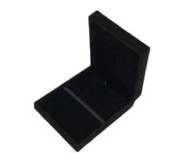 predolo Présentoir à médailles Portable, Collection, intérieur Souple, Porte-Souvenirs, présentoir à médailles Unique, boîte de Rangement pour insignes et, Noir