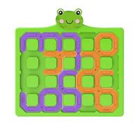 predolo Puzzle Numérique pour Enfants, Jeu D'association de Formes, Activité éducative sur Table pour La Maison, Grenouille