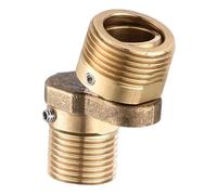 predolo Raccord coudé de douche à pieds courbé et incliné, réglage d'angle, vis excentrique universelle