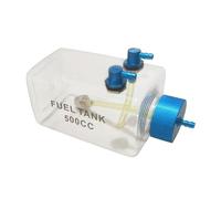 predolo Réservoir de Carburant, Bouteille D'huile, Bidon de Carburant, Accessoire pour Modèle Réduit D'avion à Moteur Thermique Radiocommandé, 500CC
