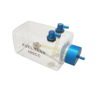predolo Réservoir de Carburant, Bouteille D'huile, Bidon de Carburant, Accessoire pour Modèle Réduit D'avion à Moteur Thermique Radiocommandé, 600CC