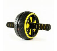 predolo Roue Ventral avec Tapis Stable Roue Abdominale Ergonomique Entraîneur Abdominal pour Maison, Appartement, Array, Noir Et Jaune