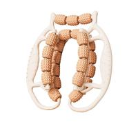 predolo Rouleau de Massage Circulaire pour Jambes, Rouleau pour fascias et Muscles du Mollet, pour Le Sport en Salle, Brun