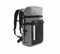 predolo Sac à Dos Compartiment Sec Humide Expédition Sac à Dos Étanche Grande Capacité pour Nage, Gris, Gris Et Noir, 30L