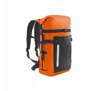 predolo Sac à Dos Compartiment Sec Humide Expédition Sac à Dos Étanche Grande Capacité pour Nage, Orange, Orange Et Noir, 50L