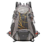 predolo Sac à Dos de Randonnée 40l de de Trekking de Jour Dossier Courbe Ergonomique pour Port Prolongé et Maintien Stable Adapté à Marche Déplacements Activités Extérieures, Gris, Gris, 40L