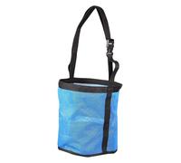 predolo Sac d'alimentation pour Chevaux, Grand Sac en Maille avec Fond Renforcé, sans Gaspillage, Respirant, Fournitures pour Mangeoire à Foin, Sac à Foin, Bleu